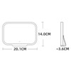 Car Sun Visor Mirror Clip On With LED Light 3