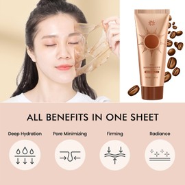 Herbal Spots Peel-Off Facial Mask, Herbal Spots Peel Off Mask, Online Spot Peel off Mask, No-Clean Tear-Off Peel off Face Mask, Anti-Aging Deep Nourishment & Pore Tightening (2PCS)