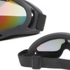 Chaso Airsoft Goggles, UV Protection, Tactical, Outdoor, Snowboarding, Gray