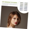 Outanaya 12pairs Invisible Eyeliner Stickers for Women and Sweatproof Eye