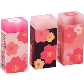3Pcs Pink Lovely Rubber Erasers Petal Sketch Painting Pencil Correction Tool Atationery Supplies School Office Stationery Supply Standard Pencil Erasers