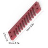 Aluminum Alloy Comb Harmonica Part for Hohner Marine Band Crossover