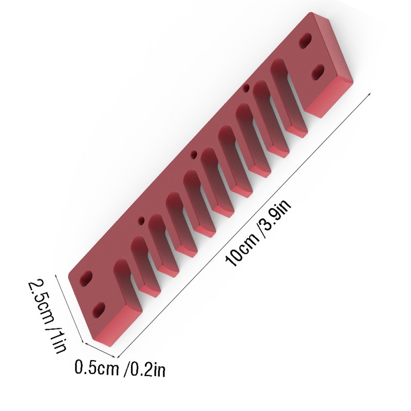 Aluminum Alloy Comb Harmonica Part for Hohner Marine Band Crossover