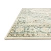 Loloi II Rosette Teal/Ivory 2'-2" x 3'-8" Accent Rug