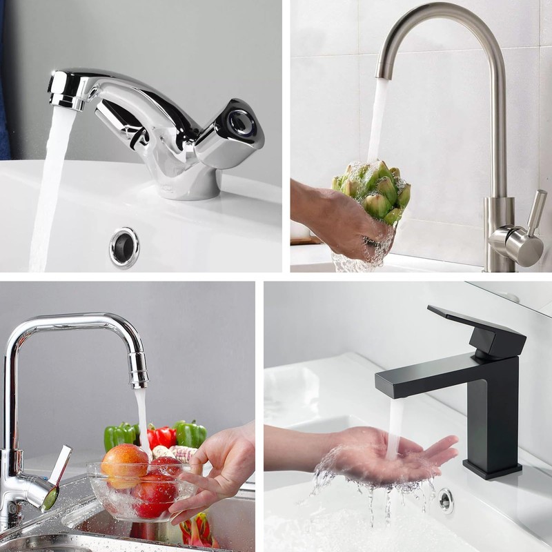 PLUMBING PACK OF 20 FAUCET AERATOR SCREENS Stainless Steel 13/16"