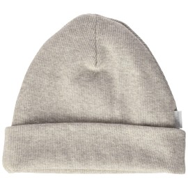 Noppies Unisex Baby U Hat Rib Nevel Closure, Taupe Melange - P757