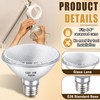 PAR30 Short Neck Halogen Flood Light Bulbs, 2 Pack 120V