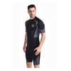 Men's Wetsuits 1.5/3mm Premium Neoprene Back Zip Shorty Dive Skin
