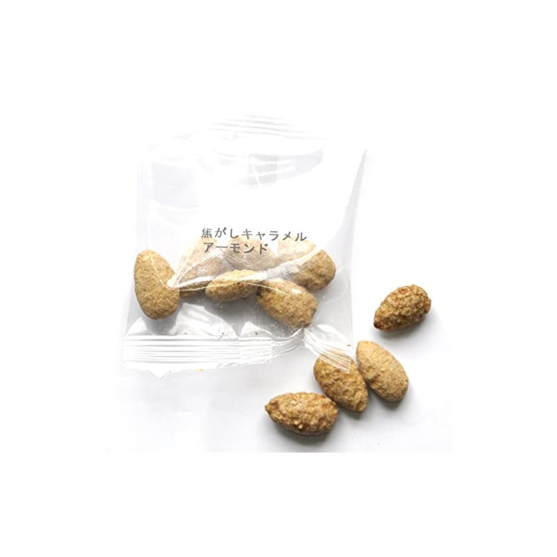Burnt Caramel Almond, Approx. 0.4 oz (12 g) x 25