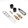 19Pcs/set MIG/MAG Welding Contact Tips 0.8 Gas Nozzle Tip Kit