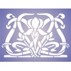 Iris Stencil - 25.5 x 16.5 cm (M) - Reusable
