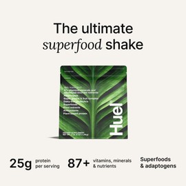 Huel Daily Superblend Vanilla Powder | 25g Plant Based Protein | Super Greens Powder | 87 Vitamins, Minerals, and Wholefood-Sourced Ingredients |19 Servings | Scoop not included to reduce plastic
