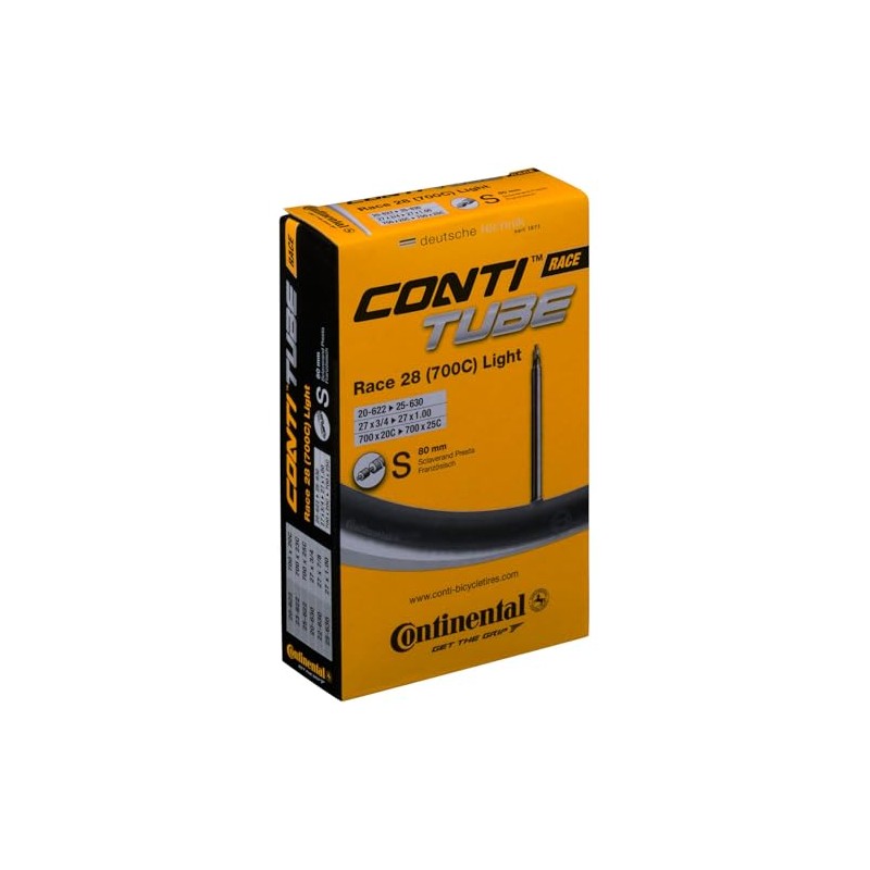 Continental Race 28 Light Road Bike Inner Tube 700c x