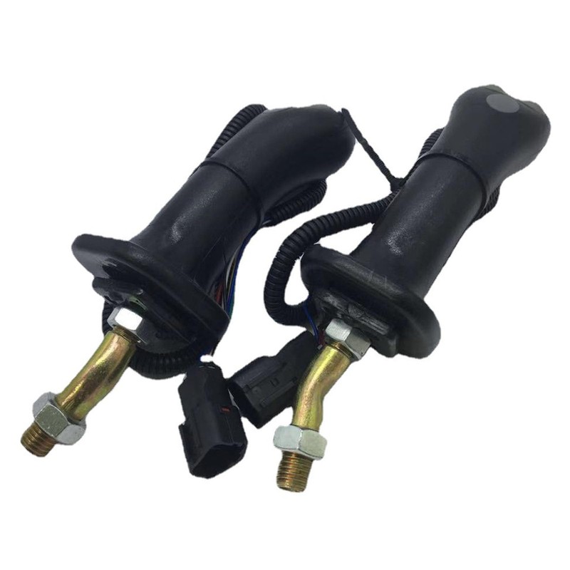 2 x excavator joystick handles, ergonomic handle, precise control button,