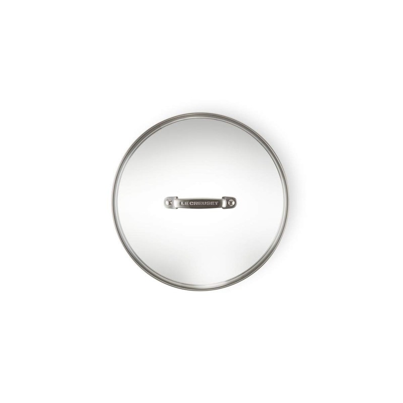 Le Creuset Toughened Non-Stick Glass Lid, 24 cm, Transparent, 962008240,