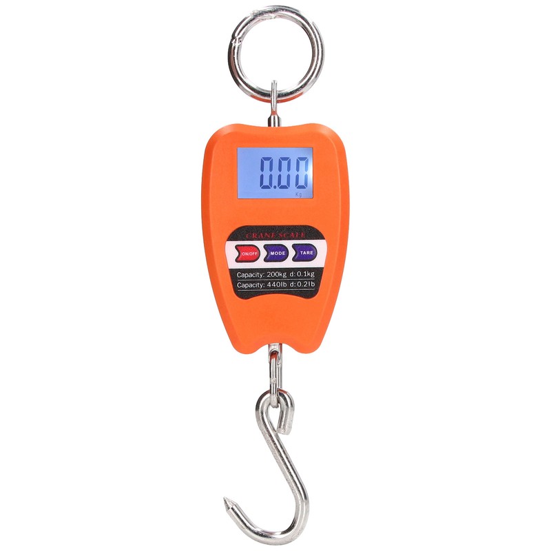 Digital Hanging Scale Portable 200kg Load Bearing Accurate Multifunctional Handheld