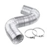 Cenipar Dryer Vent Hose-4 inch Ducting Vent Hose Flexible Aluminum
