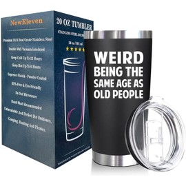 NewEleven Fathers Day Gift from Daughter, Son, Kids, Wife - Birthday Gifts for New Dad, Husband, Men - Best Present Idea for Father, Husband, Bonus Dad from Daughter, Son, Wife - 20 Oz Tumbler