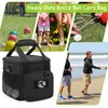 DSLEAF Bocce Ball Carry Bag Holds up to 8 Balls,
