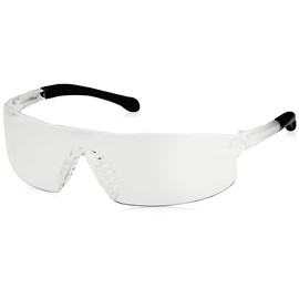 Radians RS1-10 Rad-Sequel Rubber Tipped Lightweight Glasses with Clear Lens, One Size