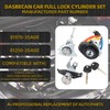 Dasbecan Ignition Switch Door Lock Cylinder with 2 Keys Compatible