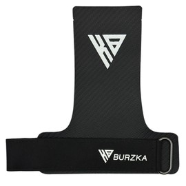 BURZKA Calleras Carbon Grip Crossfit Gimnasia Calistenia Sin Hoyos Antideslizante Protector de Manos Evita Ampollas (XG)