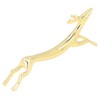 4Pcs Chopstick Rest Smoother Surfaces Reusable Cute Animal Design Gold