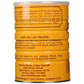 Cafe Du Monde Coffee with Chicory, 15 oz, (Pack of 6)