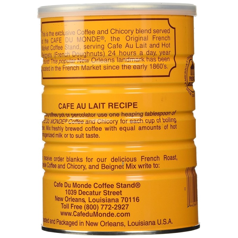 Cafe Du Monde Coffee with Chicory, 15 oz, (Pack of