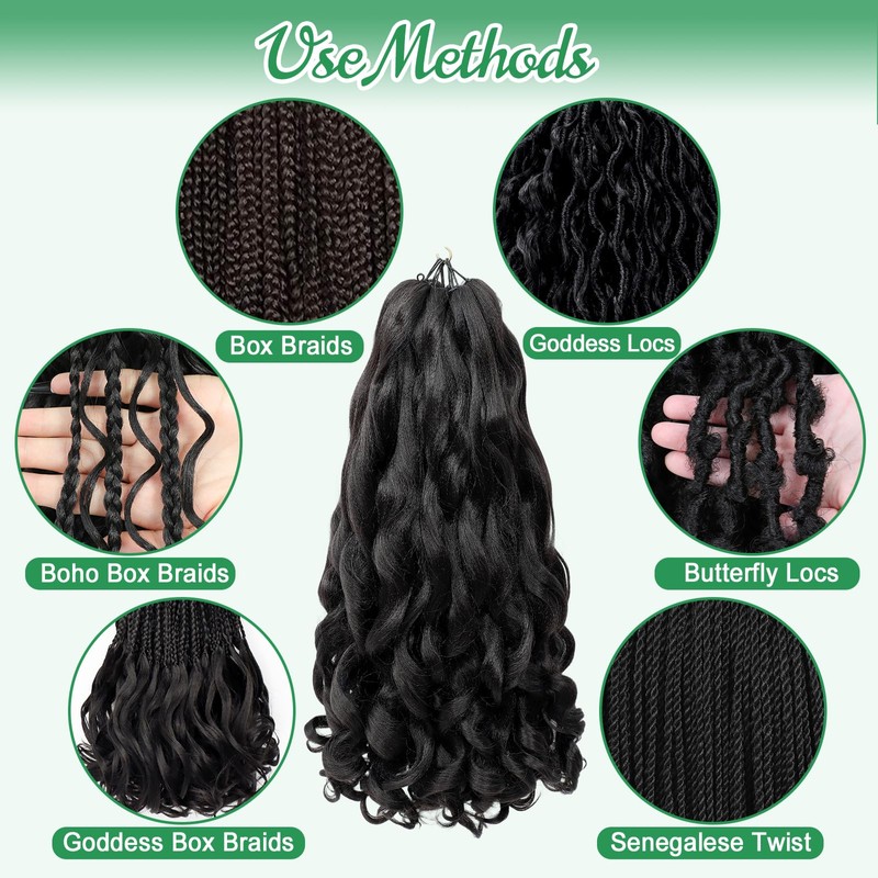 French Curl Braiding Hair 22 Inch 27# 8 Packs