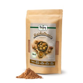 Biojoy Organic Nutmeg Ground (250 g), Nutmeg Powder (Myristica Fragrans)