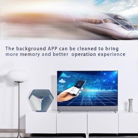 A95X F4 Samrt TV Box Android 11.0 8K Media Player 4K 3D 2.4G/5G WiFi Amlogic S905X4 Quad Core ARM Cortex A55 with Remote Control RGB Light Support HD/AV/Optical Out