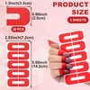 SmallCat 30 PCS Nail Polish Protector for Fingers, U Shape