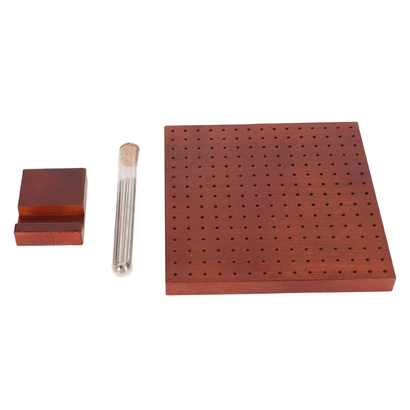 Crochet Blocking Board Wooden Handcrafted Knitting Blocking Mat for Knitting