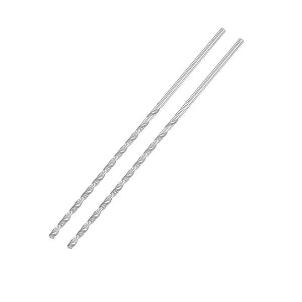 TA-VIGOR 2Pcs 3.5mm Extra Long Twist Drill Bits, 160mm Length
