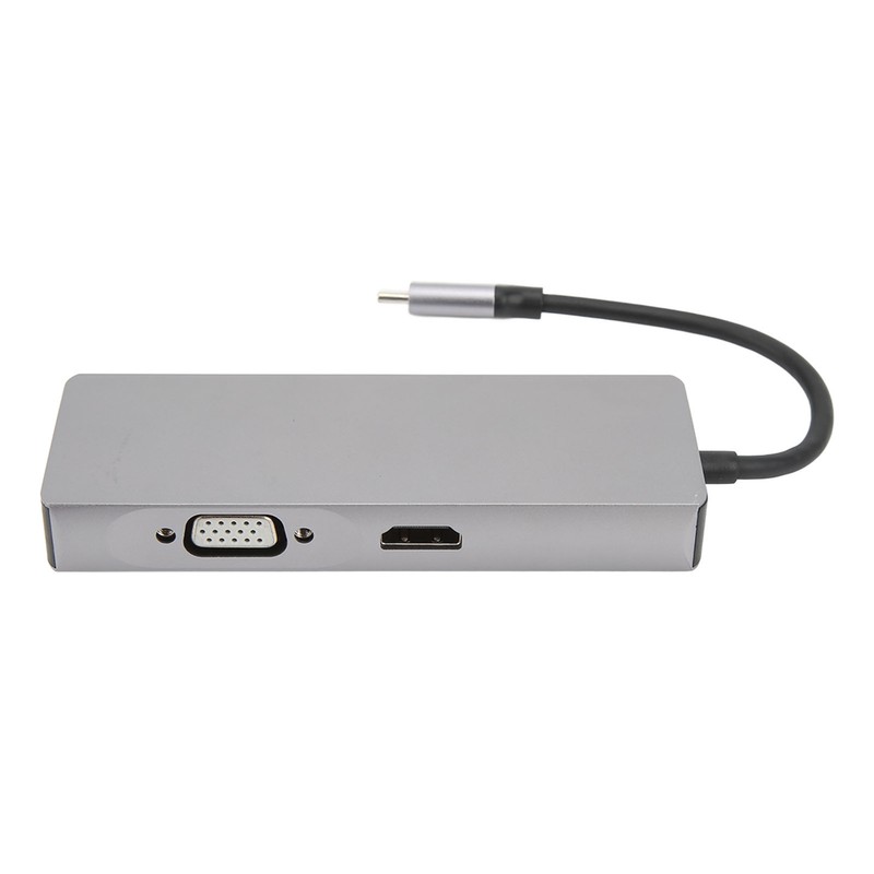 8 in 1 Type C to VGA HD Multimedia Interface