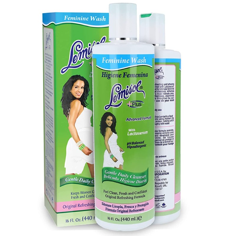 Lemisol Plus Feminine Wash 16 oz (Pack of 4)