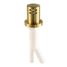 Kingston Brass KA821BB Trimscape Dishwasher Air Gap, Brushed Brass