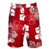 Olibia Mar: modern boys swimming shorts with florall pattern in
