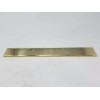 Alno Tab A970-8-PB/NL Unlacquered Brass 8-1/2" Long Finger Cabinet Pull