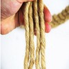 Twisted Manila Jute Rope (1 Inch x 100 Feet) Natural