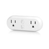 HBN Smart Plug 15A, WiFi&Bluetooth Outlet Extender Dual Socket Plugs
