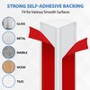 Flexible Quarter Round Molding Peel and Stick Rubber Quarter Round
