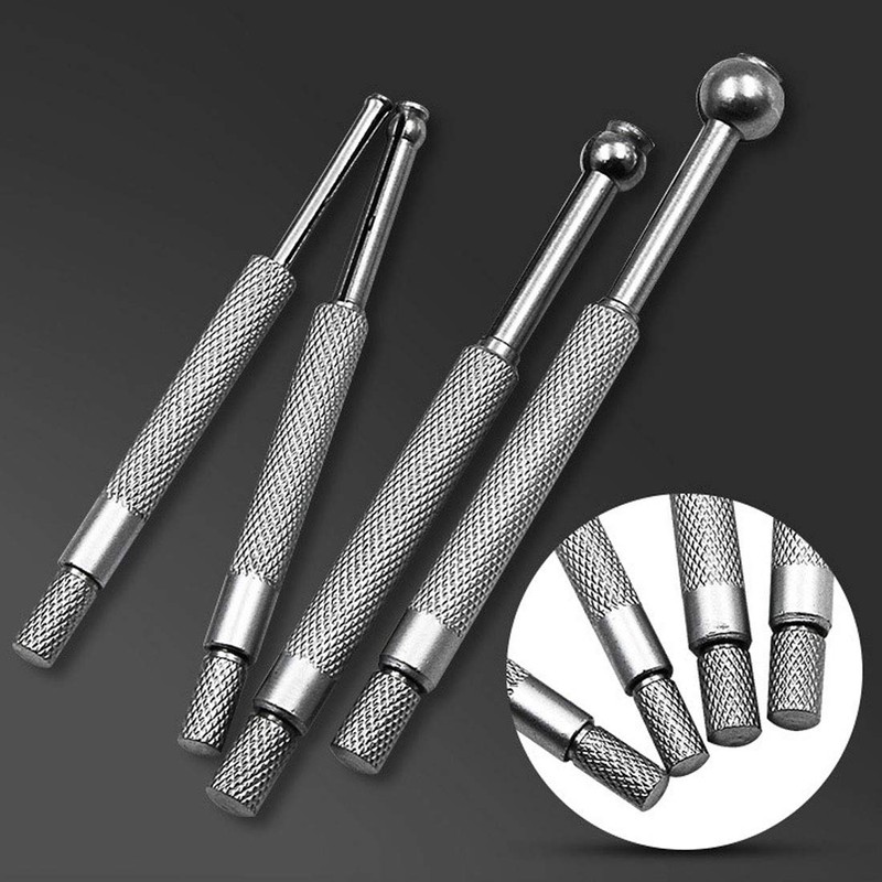 4 Pcs Full Round Bore Gauge, 3-13mm Small Hole Gauge
