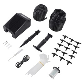 SW15 Solar Powered Watering Irrigation Kit Timing Automatic Flower Watering System for 15pcs Potted Plants