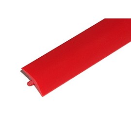 T-Molding.com 25ft Roll of Bright Red 5/8" Plastic Tee Moulding for Arcade Game Cabinets, Counters, Shelves, or Tables