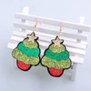 Christmas Earrings for Women Christmas Tree Earrings Holiday Earrings Jewelry