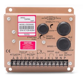 ESD5500E Series Speed Governor Set, ESD5500E Speed Controller, MSP6729 Magnetic Speed Sensor, ADC120 Actuator Tool, 30V Generator Genset Parts Regulator ESD5500 Governor Set (12V)
