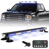 XRIDONSEN 37 Inch 104 LED Roof Top Blue White Emergency