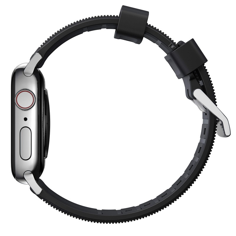 NOMAD Rugged Band - 45mm | Silver Hardware